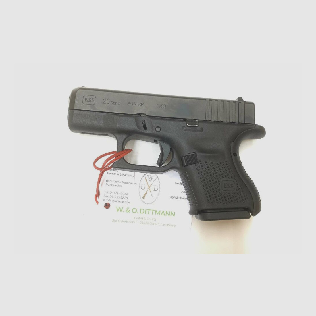 Glock 26 Gen 5 9mmLuger