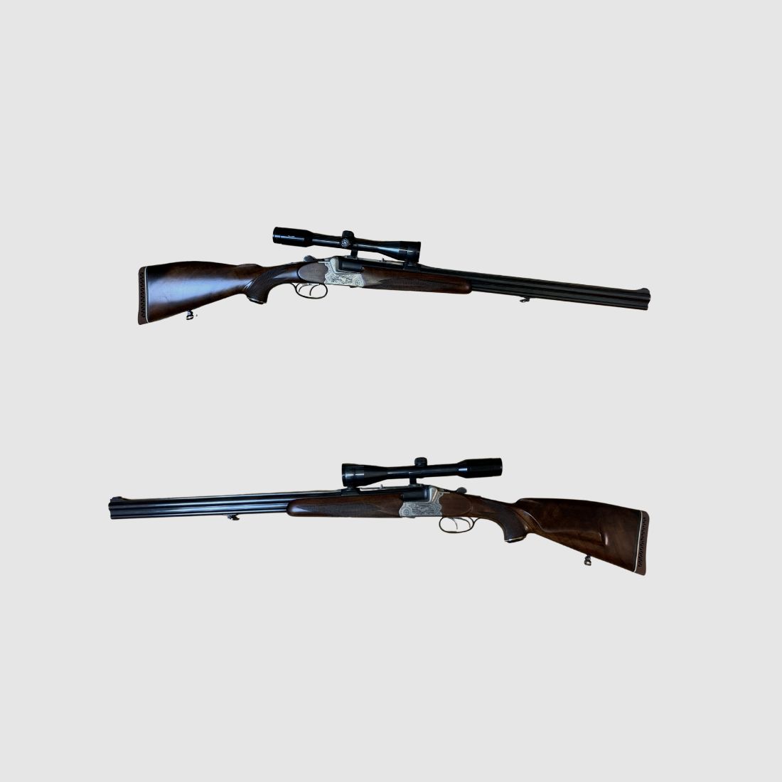 Bockbüchsflinte Franz Sodia Cal. 7x65R y 12/70 ZF: Karl Kahles Helia S 6x42