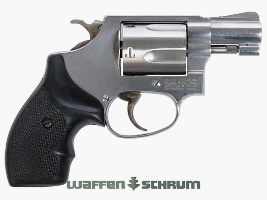Smith & Wesson Mod. 60-7 .38Special, Acier inoxydable, viseur fixe, mallette, longueur du canon : 1 7/8 pouces (4,9 cm)