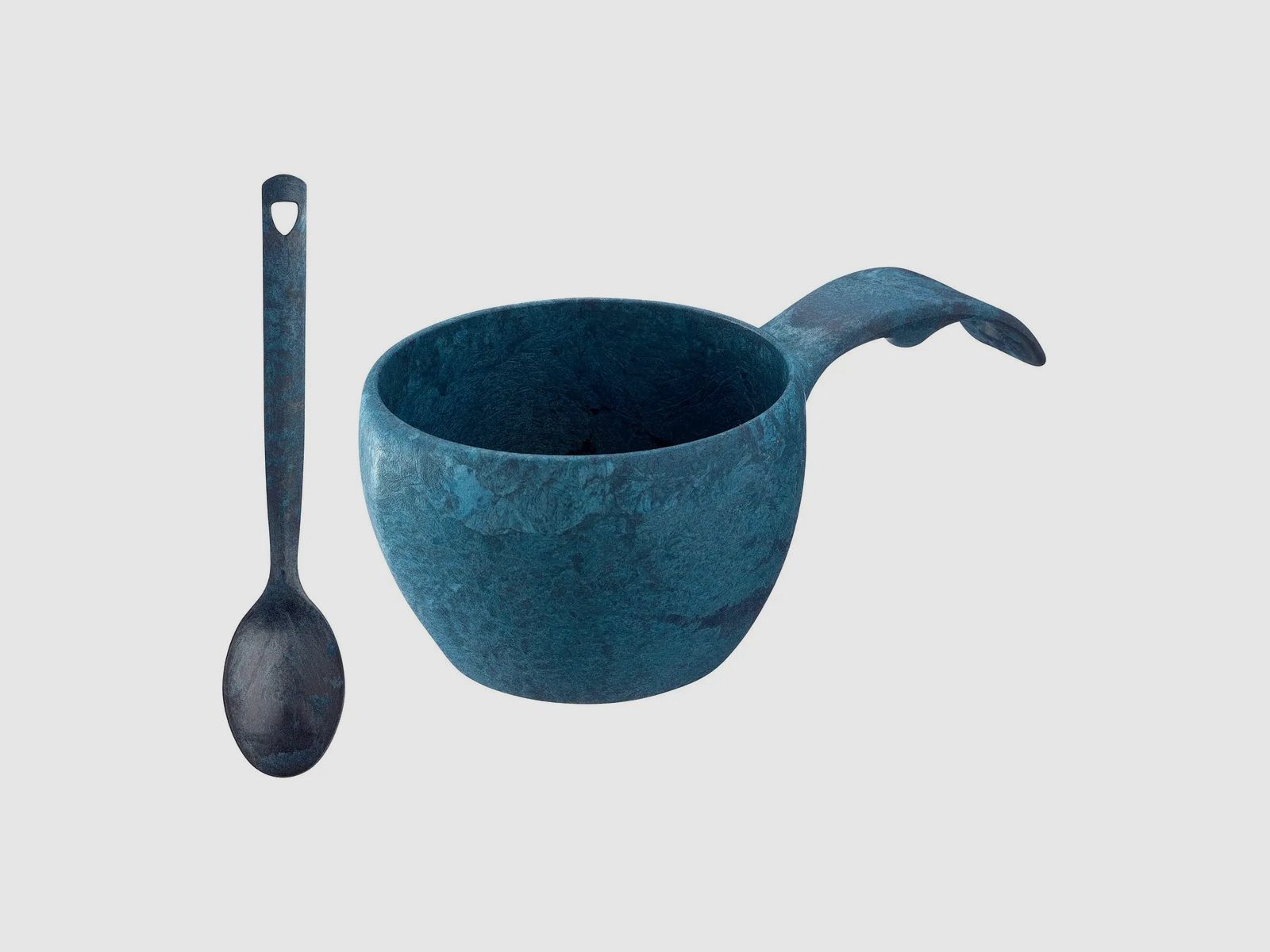 Kupilka Kupilka Trinkbehälter Classic mit Teelöffel 210 ml blueberry