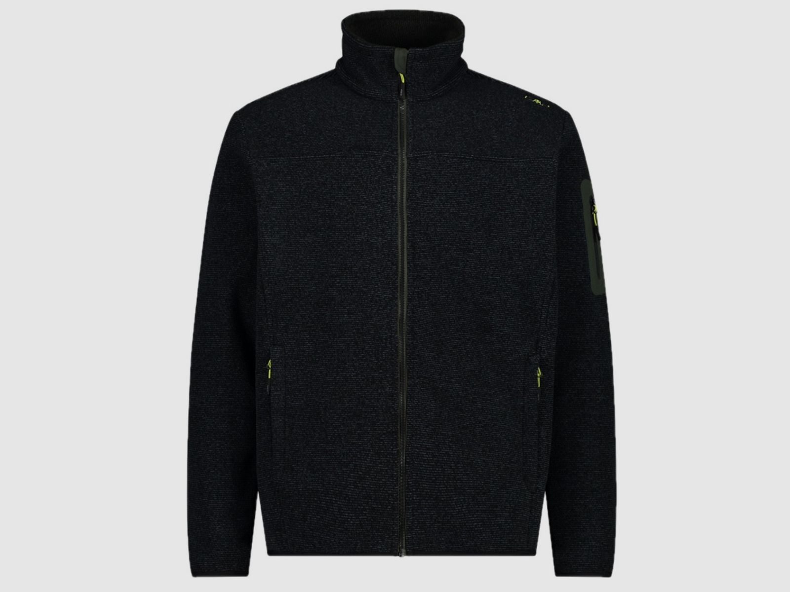 CMP Herren-Fleece Jacquard-Knit-Tech mit Rautenmuster