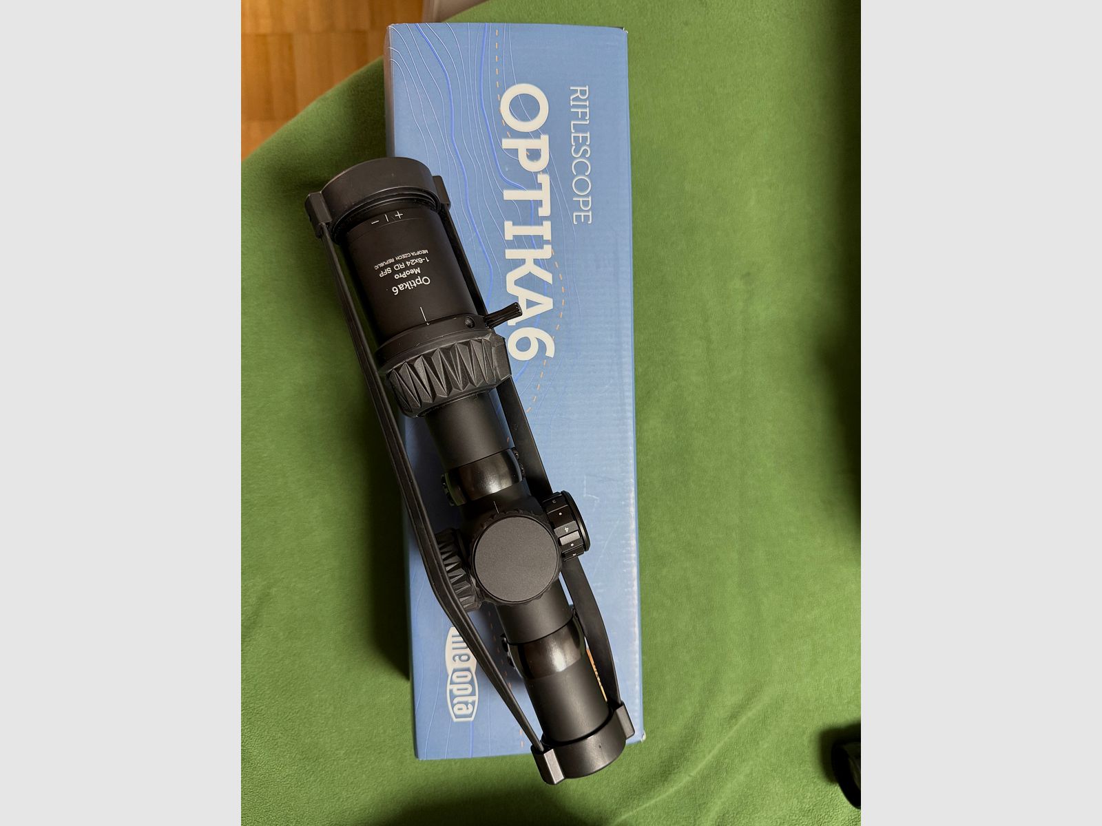 Meopta Optika 6 Meopro 1-6x24 RD SFP mit Blaser Montage
