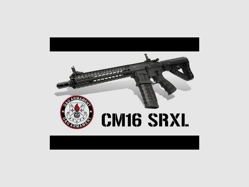 G&G CM16 SRXL – Black, imagen 7 de 7