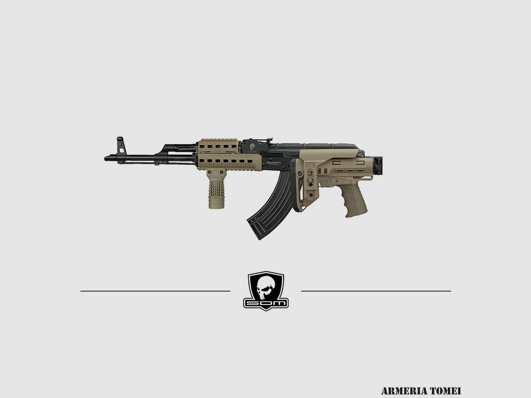 S.D.M. – KARABINER AK-47 SPETSNAZ LIMITED SERIES F.D.E. CAL. 7,62X39MM, Bild 3 von 3