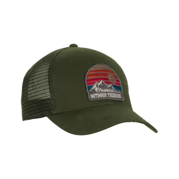 Pinewood Mesh Cap Moss Green