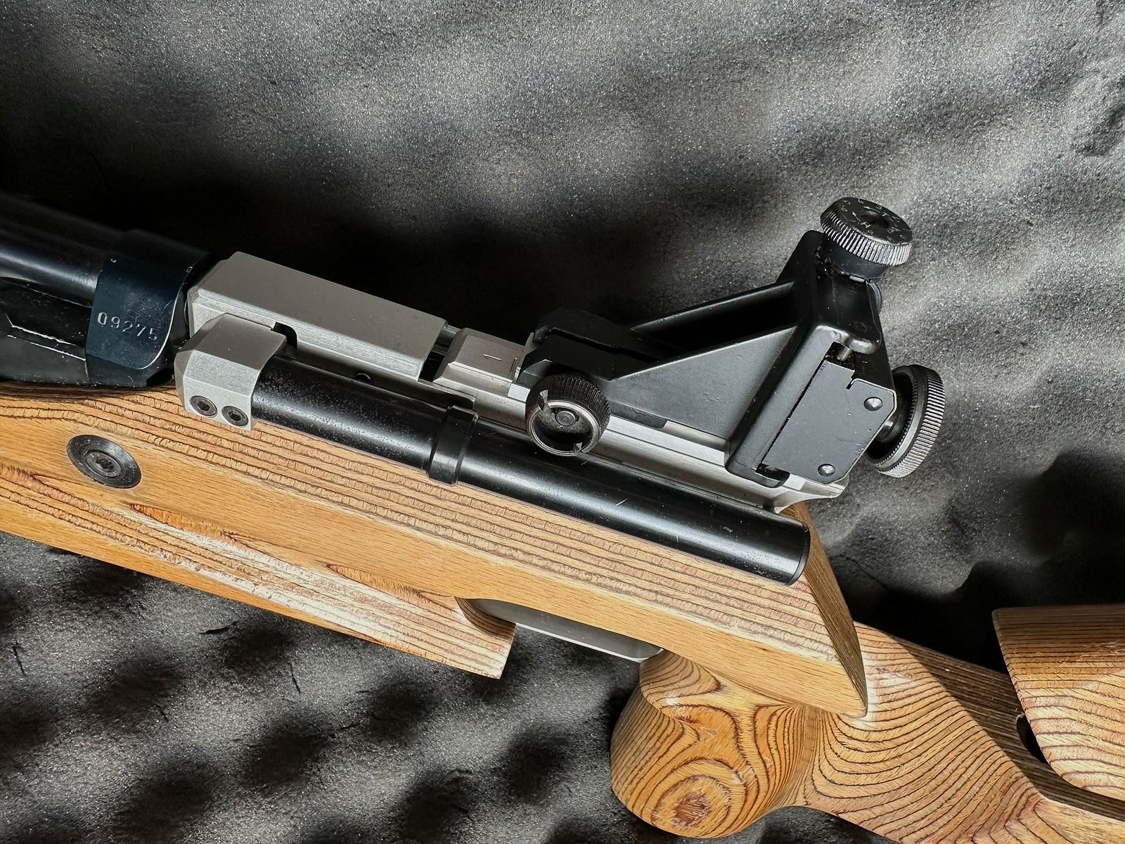 Feinwerkbau P70 left match rifle PCP air rifle wooden stock