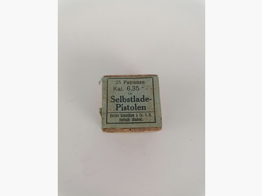 Gustav Genschow & Co. A.-G. Selbstladepistolen