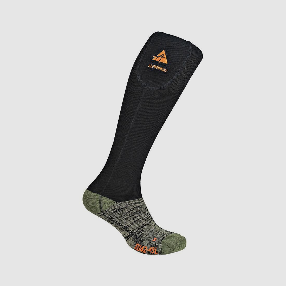 Heizsocken Fire-Socks Unisex (Schwarz/Oliv/Grau)