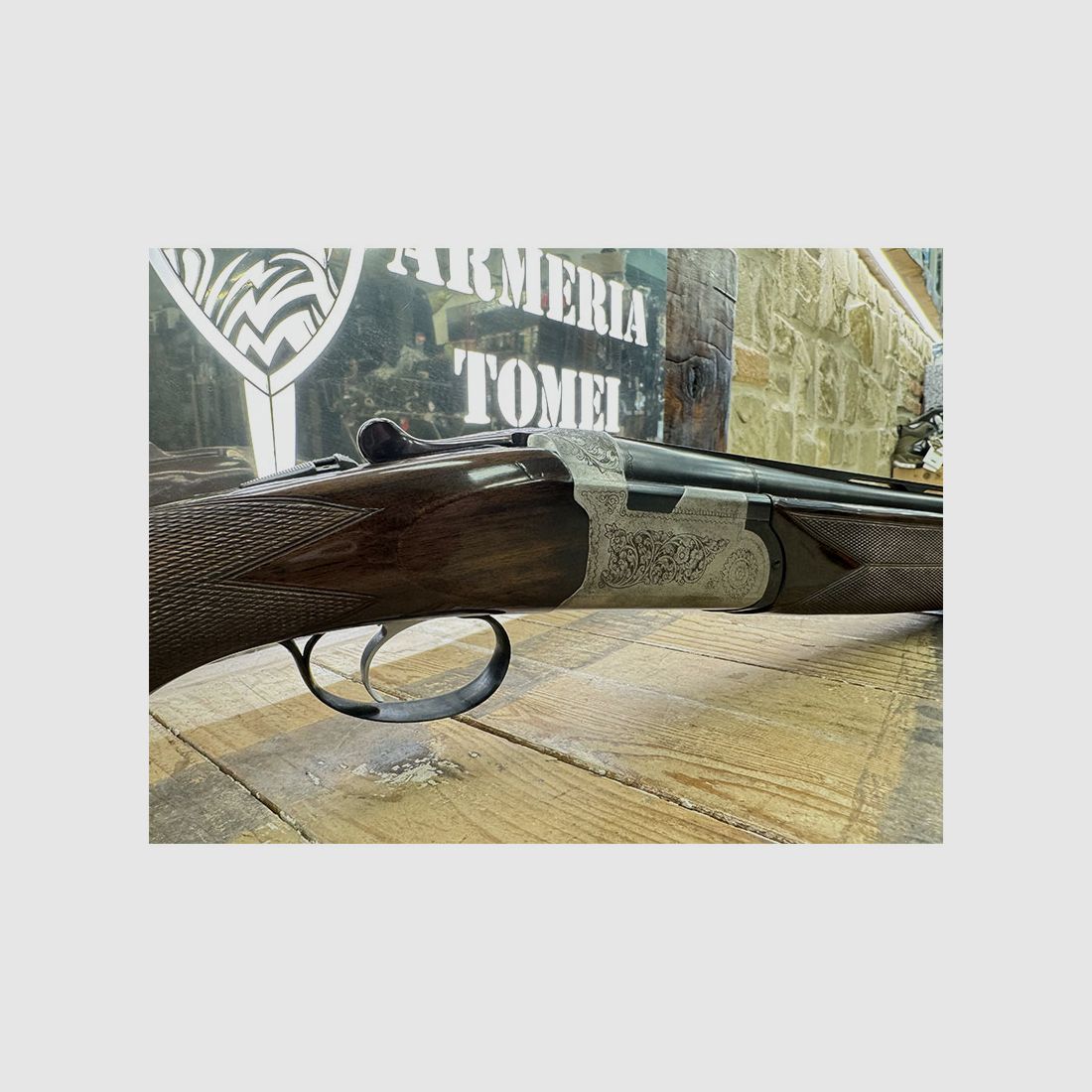 USATO – FUCILE SOVRAPPOSTO TRAP – BERETTA S 58 s cal. 12, immagine 2 di 8