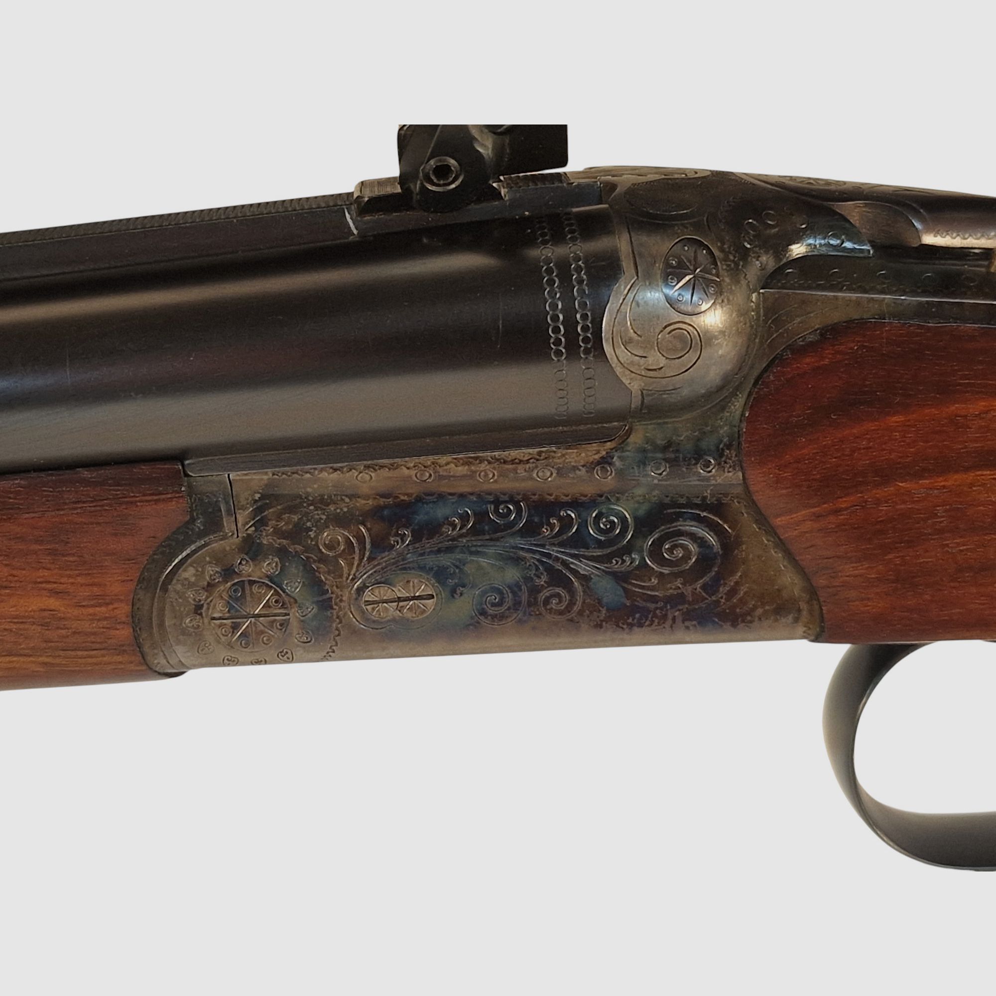 Suhler drilling hardened in caliber .30-06 16/70 22 WinMag with Kahles 2.2-9x42