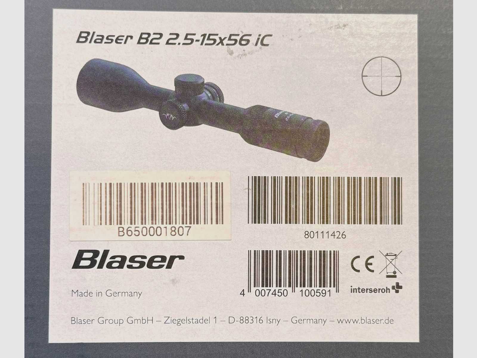BLASER B2 2-12 X50 IC, Bild 2 von 4