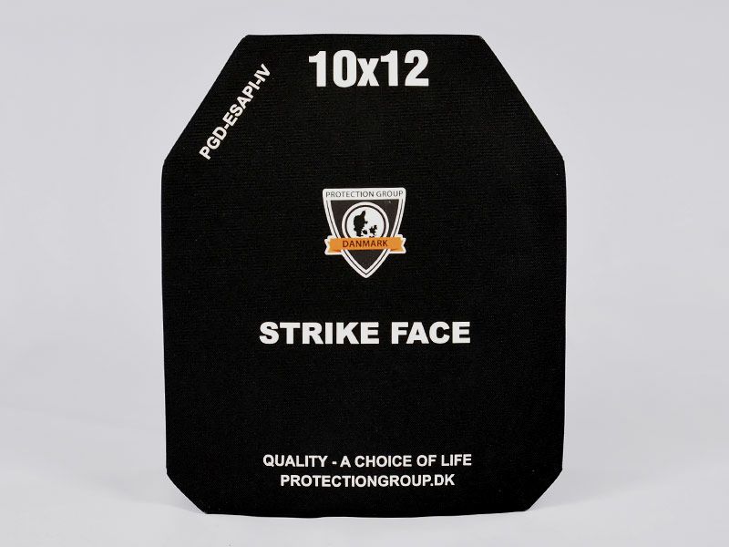 PGD Protection Plate U-Line NIJ Level IV Size: 25 x 30 cm