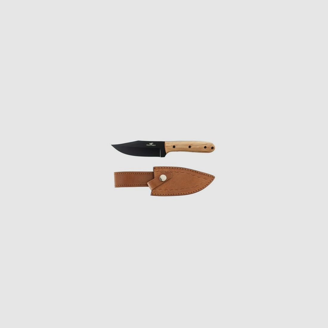 Black Eagle Bushcraftmesser oliv 24 cm, Bild 3 von 6