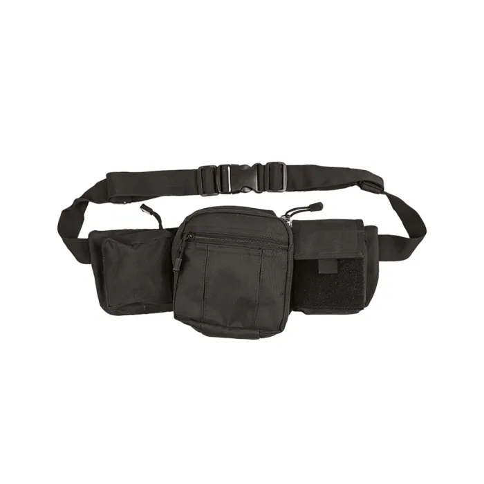 Tactical Waist Bag "Fanny Pack", black