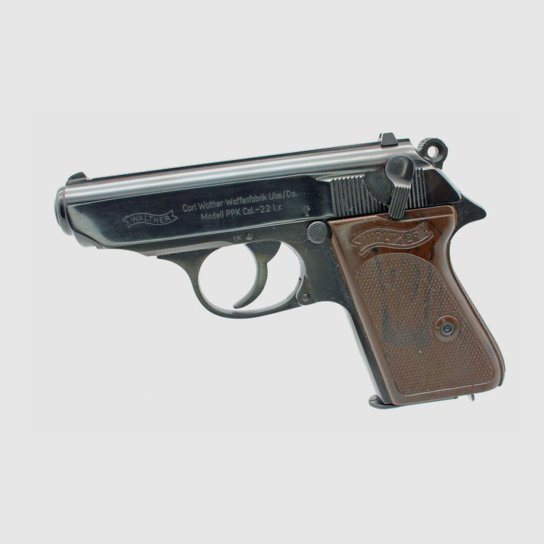 Walther sport- en autoriteitswapens Carl Walther Ulm PPK kal. .22l.r. Top stalen frame