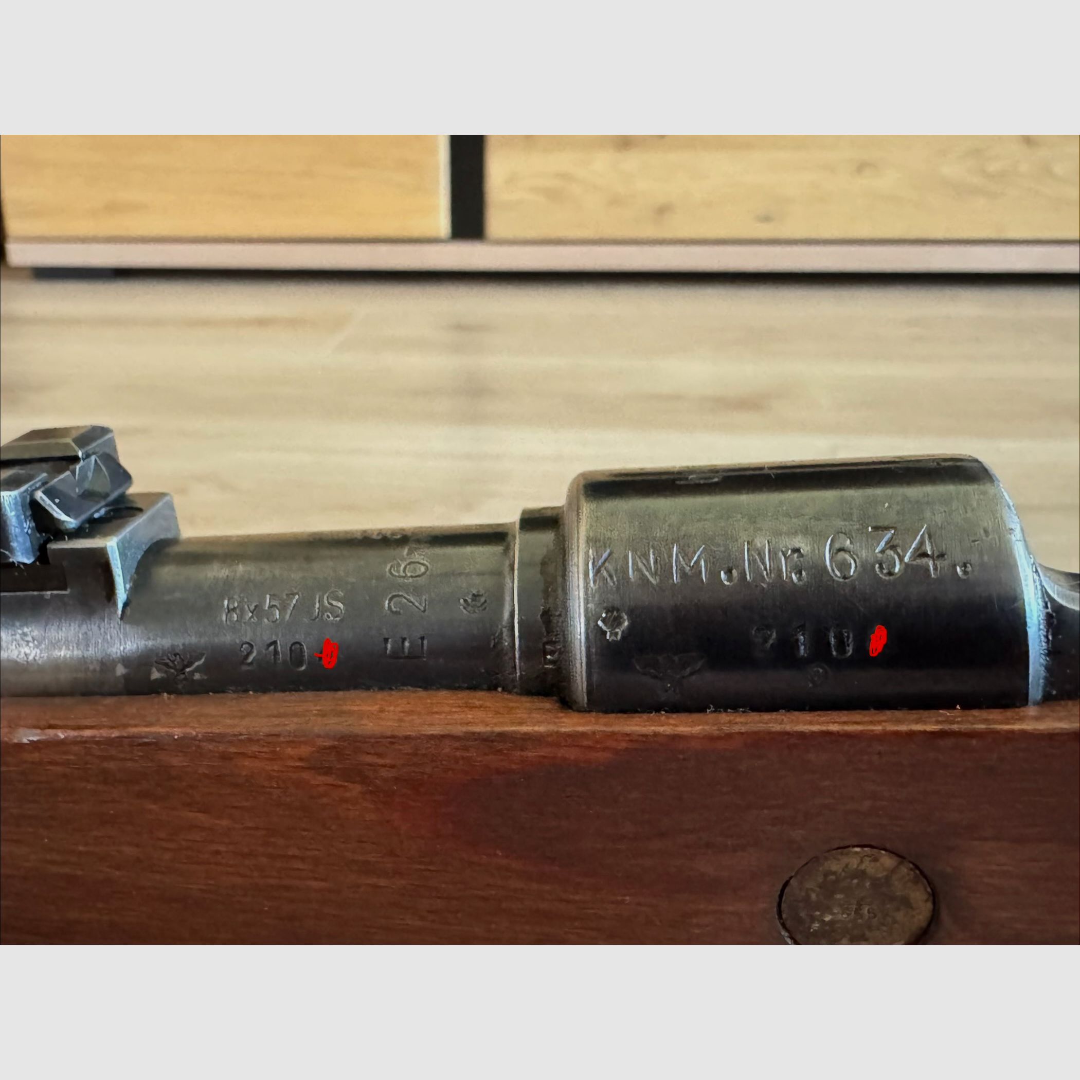 Mauser K98 k byf 41 - K.N.M. Norwegische Beutewaffe