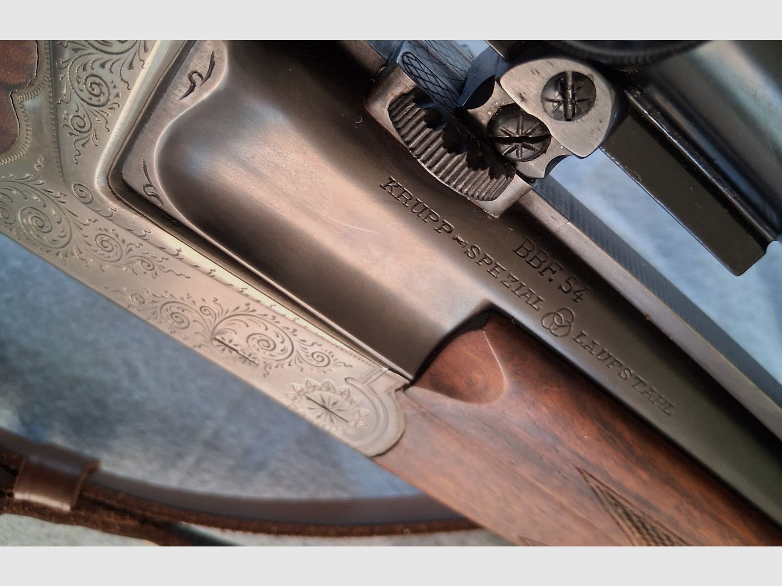 Langwaffe Sauer & Sohn Bockbüchsflinte 16/70 und 7x65R mit Zielfernrohr Zeiss Diavari 1,5-6