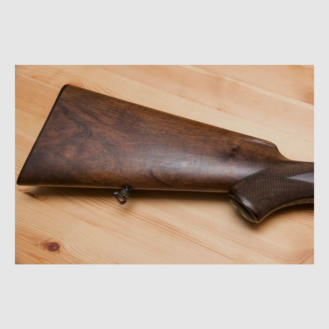 exklusive Jagdflinte side-by-side mit tiefgestochener Gravur Querflinte Doppelflinte
