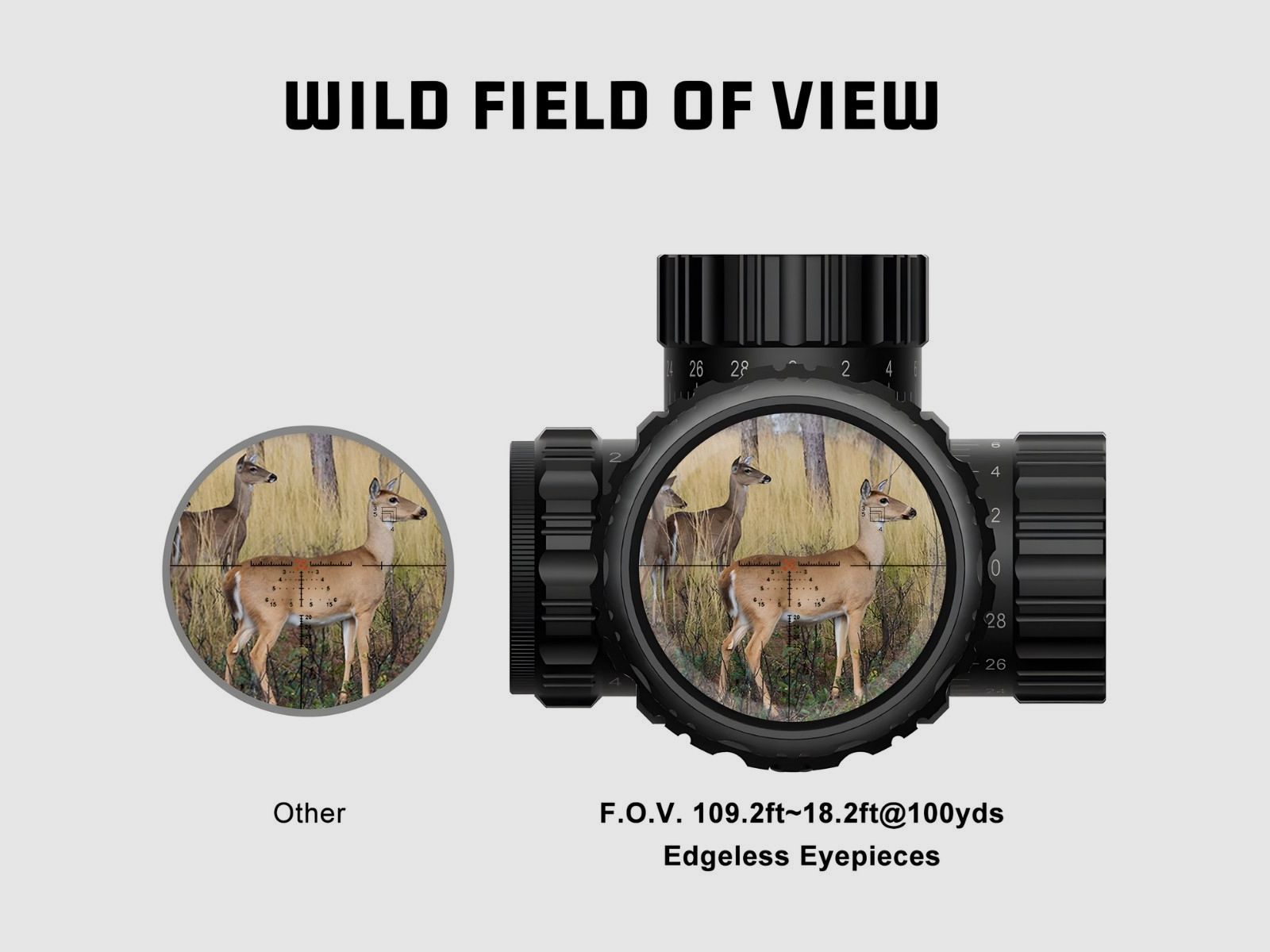 Redwin - Richtkijker TORERO 1-6×24 MOA RW1-MIL, afbeelding 12 van 13