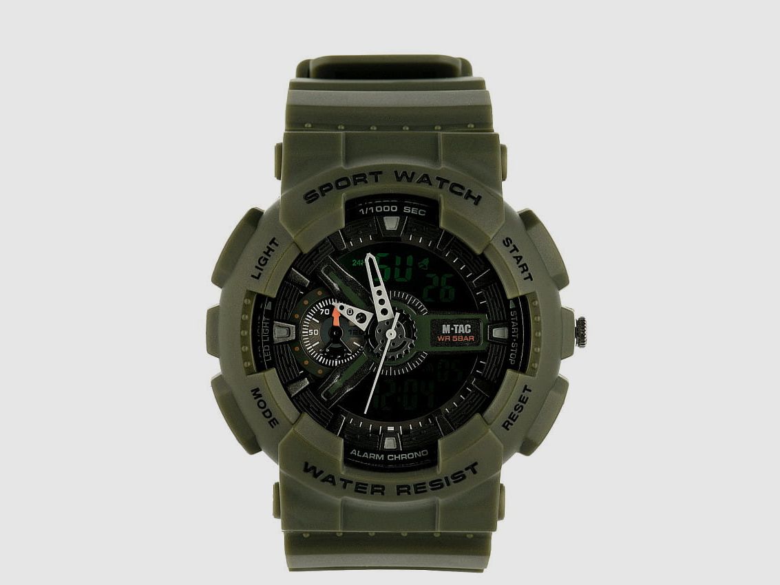 M-TAC Orologio sportivo – Olive, immagine 1 di 11