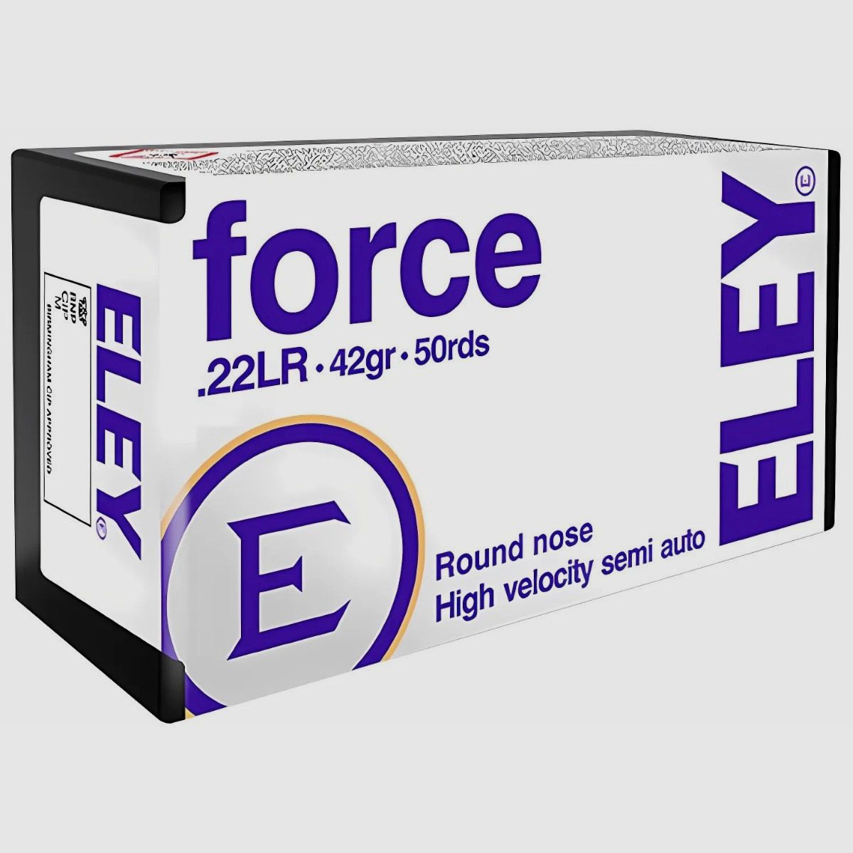 .22 LR Eley Force 42 gr/2,7 g, immagine 2 di 2