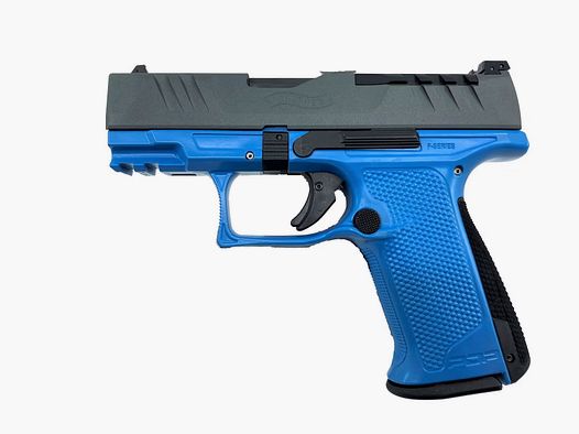 Walther Pistole PDP F-Series 3.5″ Grau/Blau – 9 mm Para
