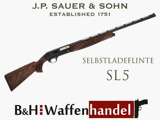 Sauer & Sohn Selbstladeflinte SL 5 - Der wohl schönste Jagd- Halbautomat -