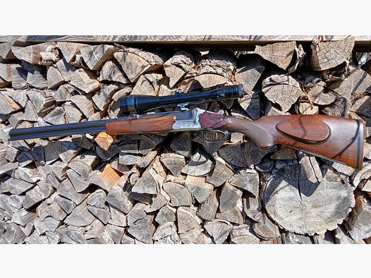 Sauer 54 in het kaliber 7x57 R + 16/70