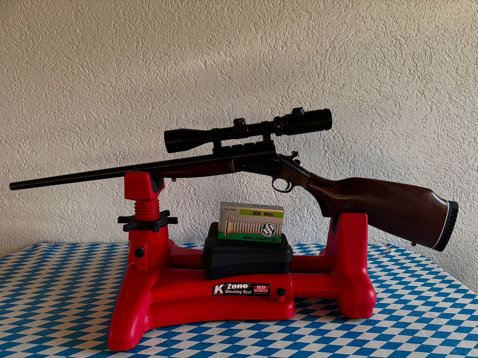 Harrington & Richardson SB2 Handi Rifle / Hahn-Kipplaufbüchse 22" in 308win