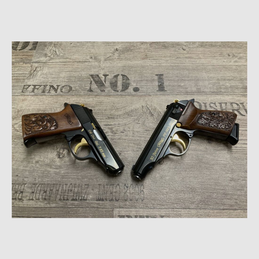 Walther PP & PPK - "50 Jahre" Jubiläumsmodell