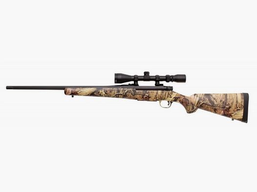 Sztucer powtarzalny Mossberg Patriot kal .243 Win., camo z lunetą