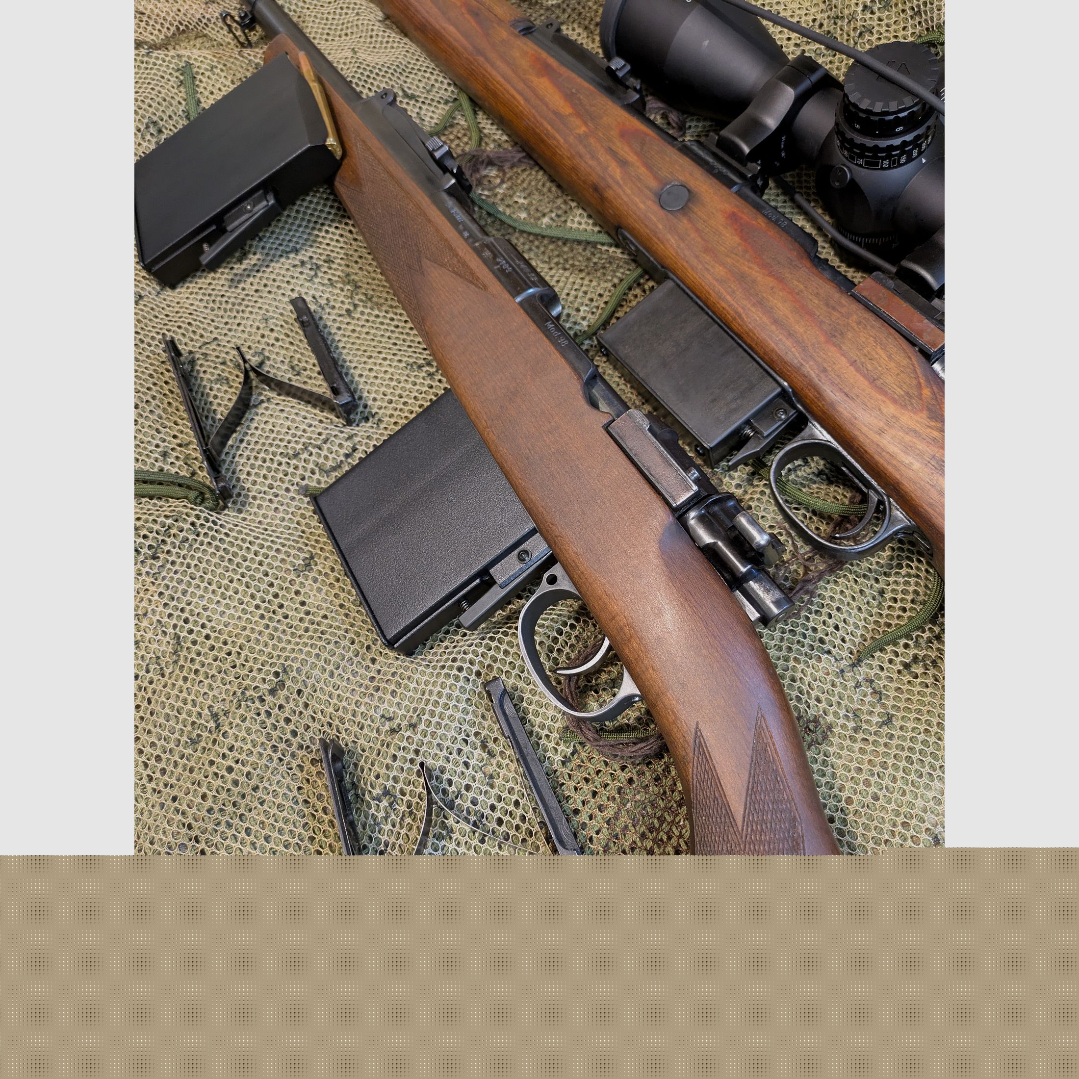 Einsteckmagazin Mauser M98/K98k, bis zu 10 Schuss, Spezial Anfertigungen, Custom Made