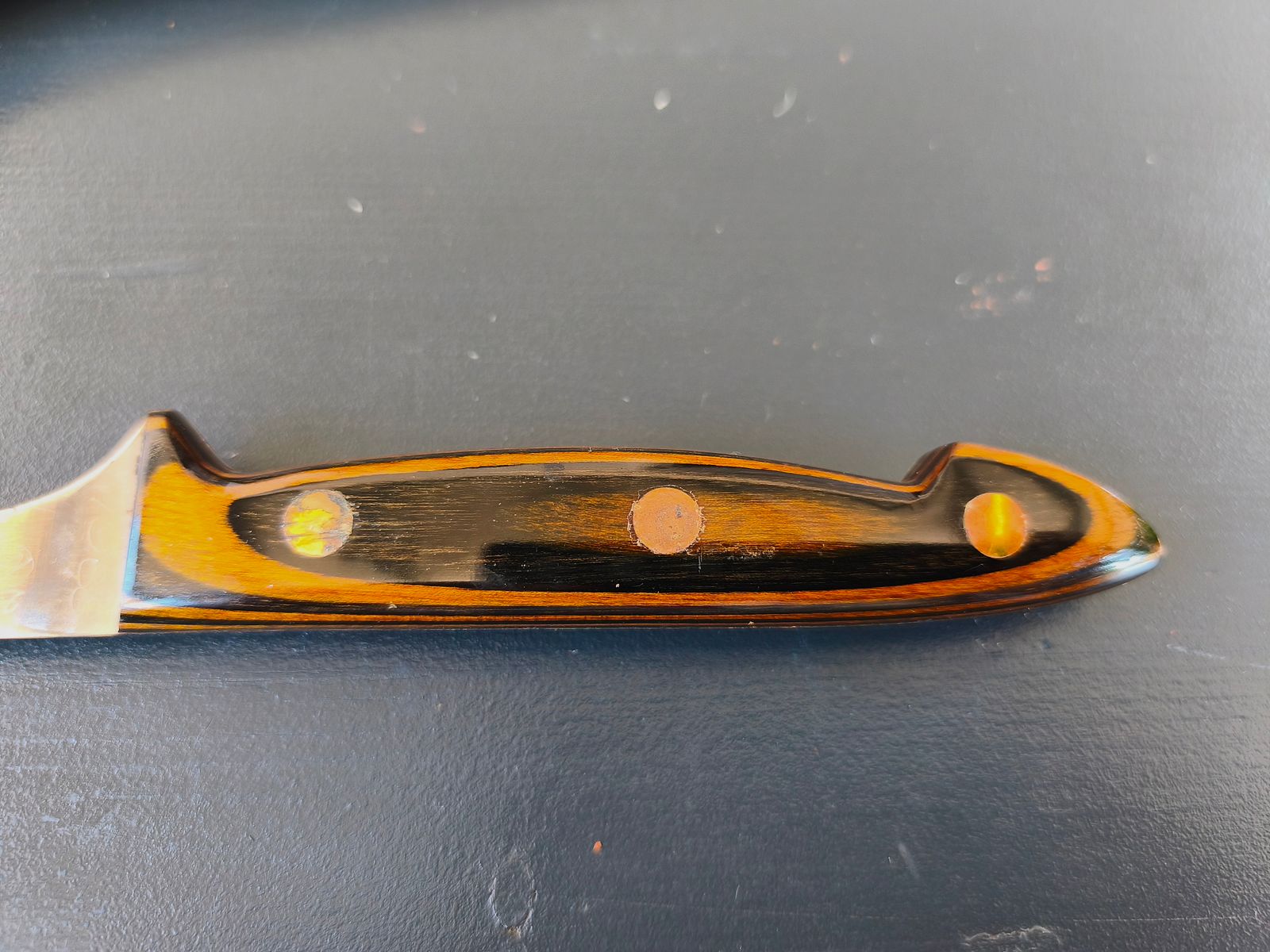 Coltello da filettare Leech Lake con manico marrone