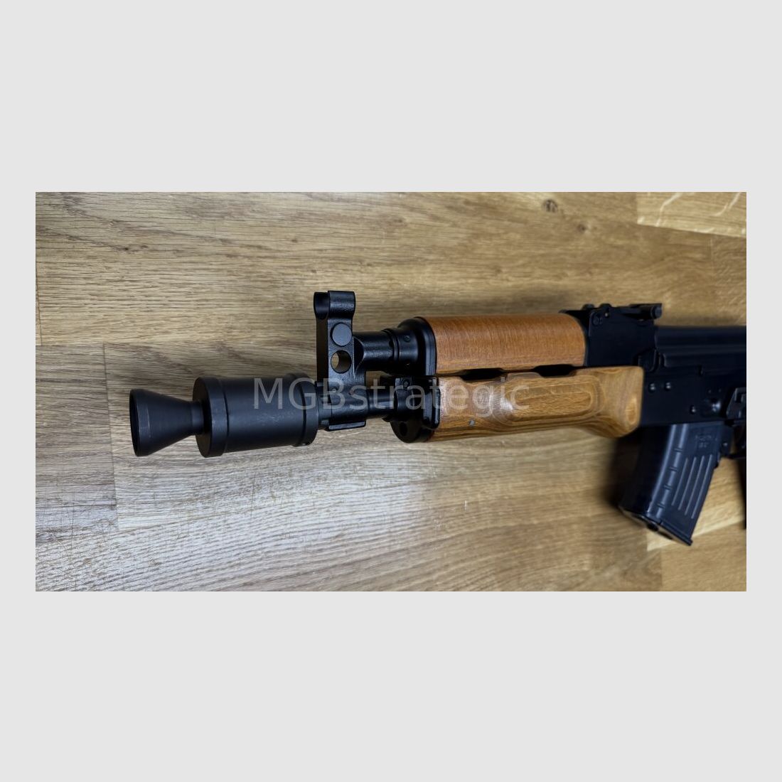 WBP Mini Jack - karabina samopowtarzalna 7,62x39 - system AKM AK47 AK74 z kolbą z laminowanego drewna - MiniJack