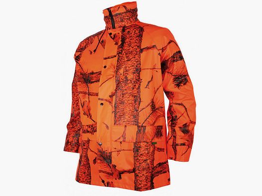 Treeland Regenjacke Camo PU Orange Camouflage
