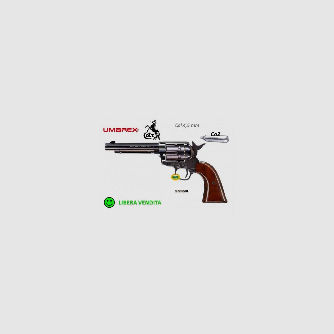UMAREX COLT SAA 45 PEACEMAKER CO2 Kal.4,5 BB