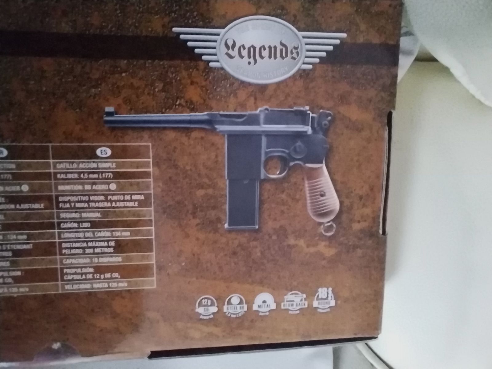 UMAREX Legends PISTOL C96 NEUF