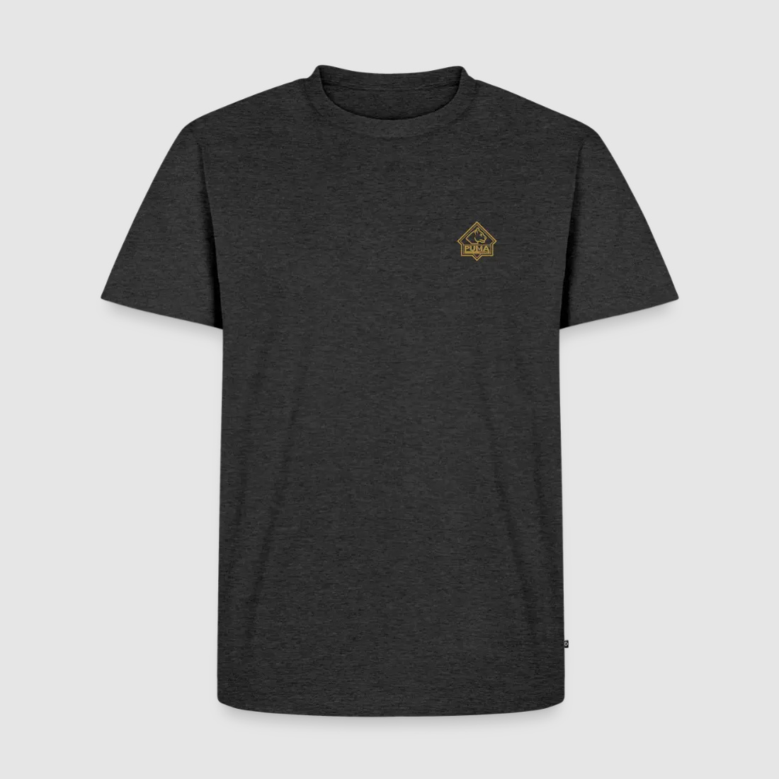 PUMA Herren Premium T-Shirt „Sharp Staff White Hunter"
