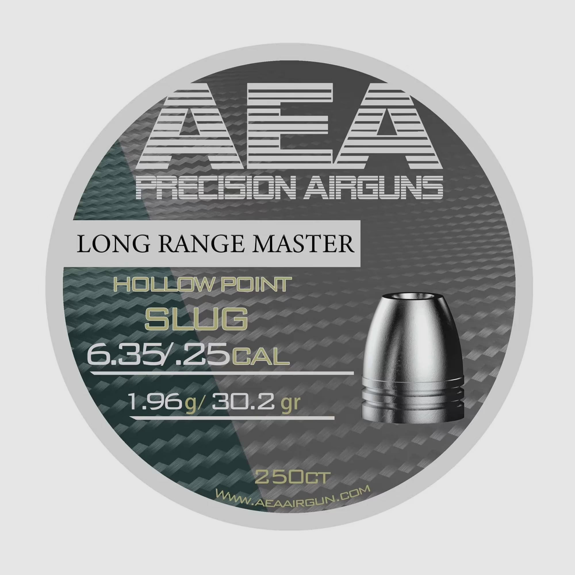 AEA Slugs Long Range Master HP, Kal. 6,35mm/.25