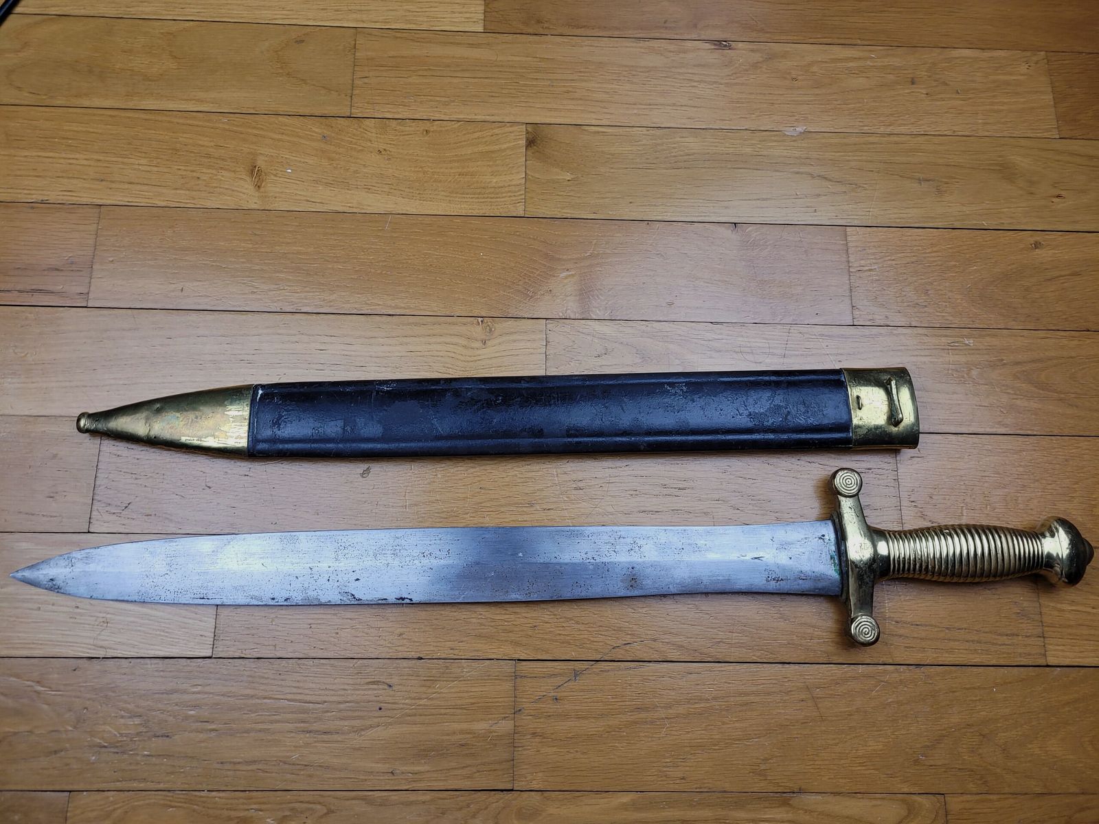 Schöner Infanteriegladius Mod 1831 – von 1832 – Klinge erstes Modell – Monomatrikulation – TBE, Bild 7 von 14