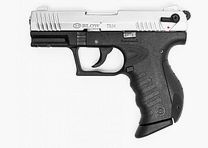 BLOW TR34 Matt Chrome 9 mm – pistolet alarmowy w stylu Walther PK380 / wysyłka na terenie UE