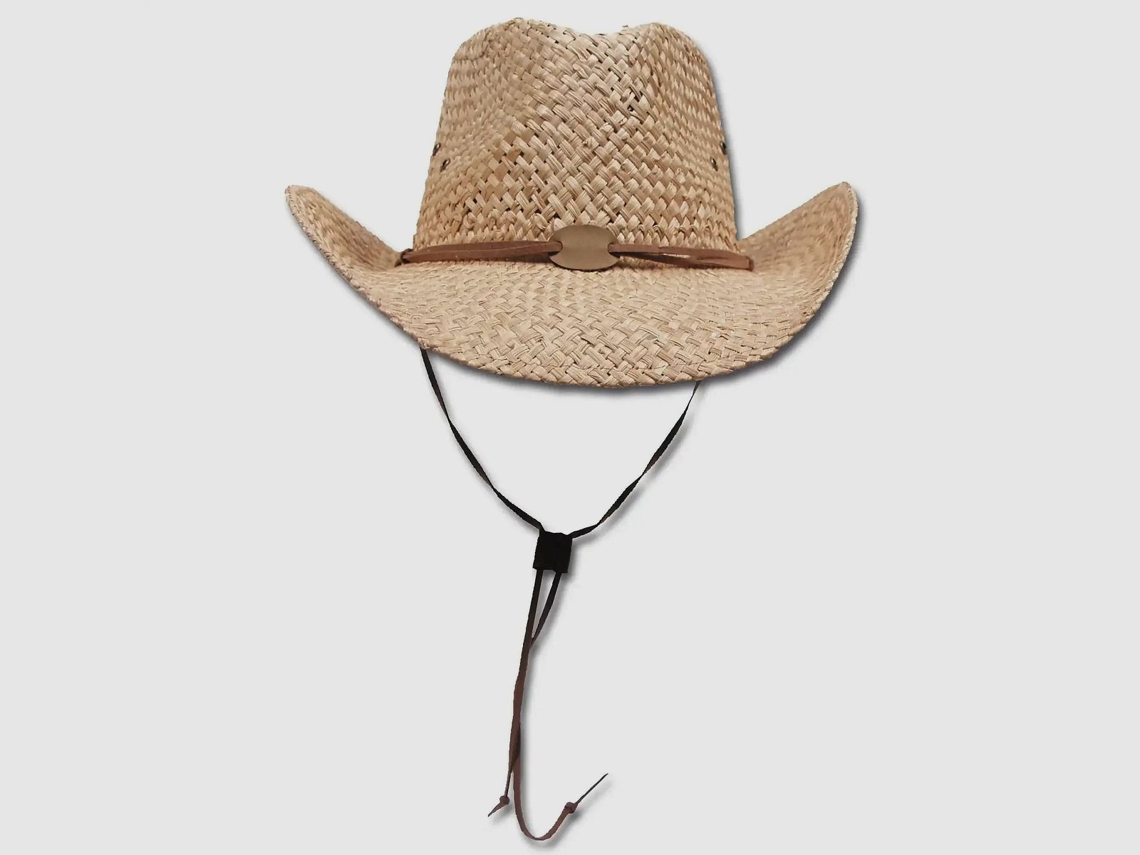 Fox Outdoor Straw Hat with Chin Strap