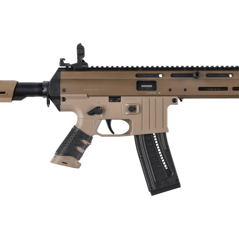 Mauser M-15 DMR carbine cal. .22 LR Bronze/Tan, image 7 of 15