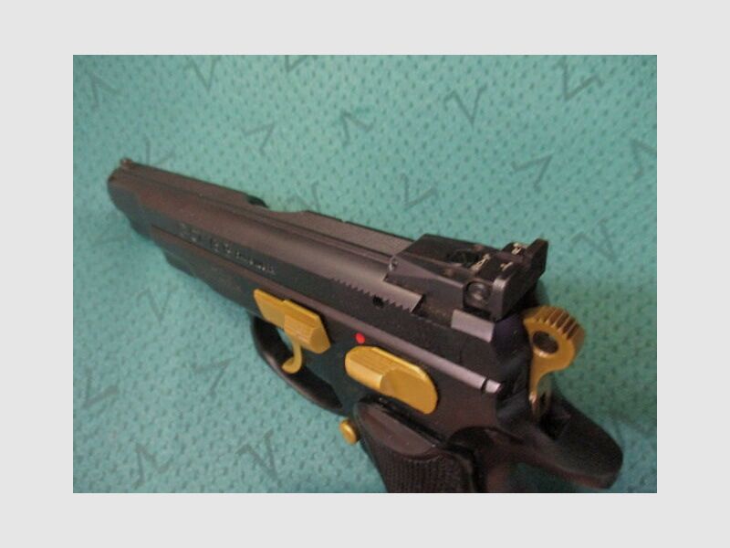 Pistole 9mmLuger CZ75 Frankonia-Sport mit verstellbarer Visierung CZ75