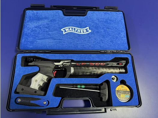 Walther LP 500 mit 2 extra Griffe