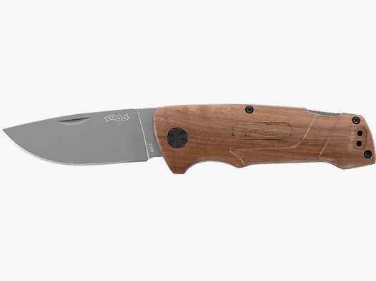 Walther Klappmesser Blue Wood Knife BWK 2