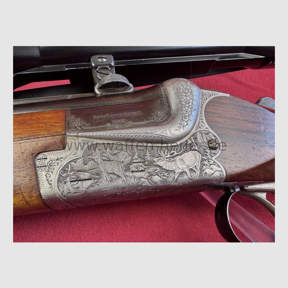 Merkel double-barreled shotgun