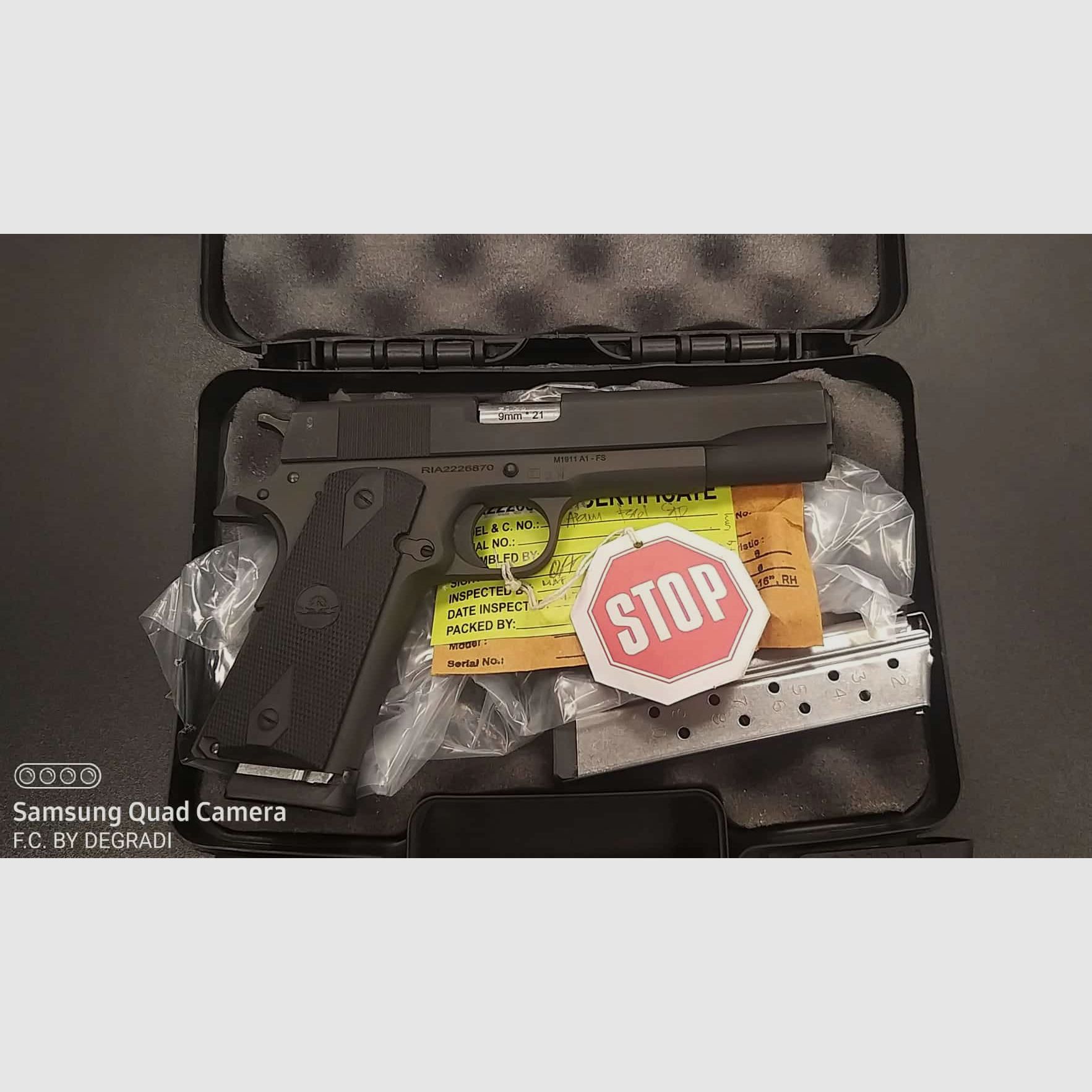 RIA 1911 A1 FS Kaliber 9X21, Bild 1 von 4