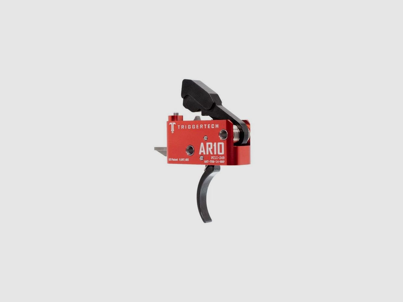 TriggerTech AR10 Diamond Pro Curvo Negro, imagen 2 de 3