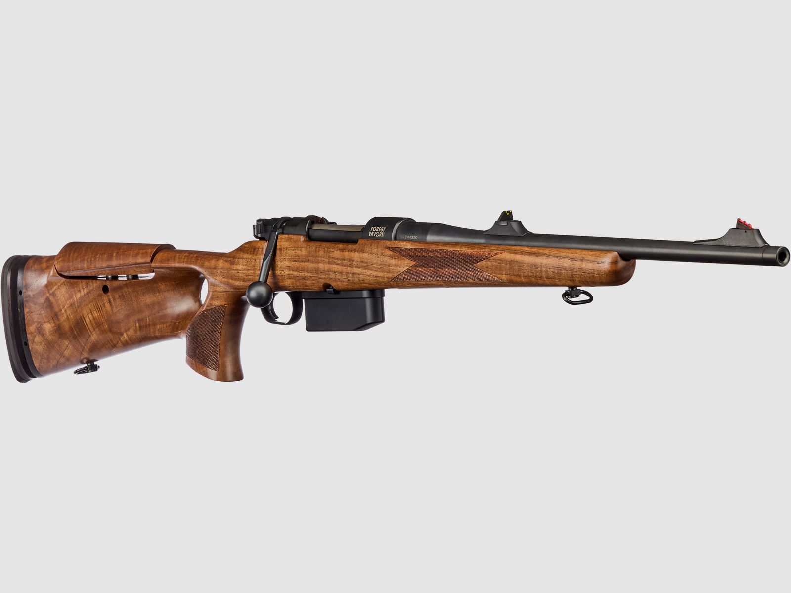 Forest Favorite Model 98 Luxury, caliber 8x57 IS, caliber 8x57IS